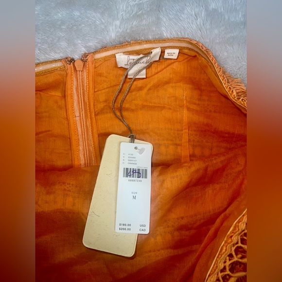 Anthropologie Let Me Be Fringed Tube Mini Dress - Picture 7 of 7